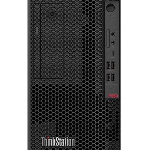 Lenovo ThinkStation P350 30E3002PCA Workstation - 1 x Intel Core i7 Octa-core (8 Core) i7-11700K 11th Gen 3.60 GHz - 16 GB DDR4 SDRAM RAM - 512 GB SSD - Tower - Raven Black 30E3002PCA