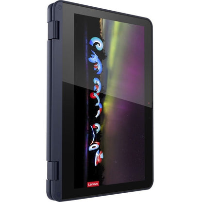 Ordinateur portable convertible 2 en 1 Lenovo 500w Gen 3 82J3000GUS 11,6" à écran tactile - HD - 1366 x 768 - Intel Celeron N5100 Quad-core (4 cœurs) 1,10 GHz - 4 Go de RAM totale - SSD 128 Go - Bleu abysse 82J3000GUS