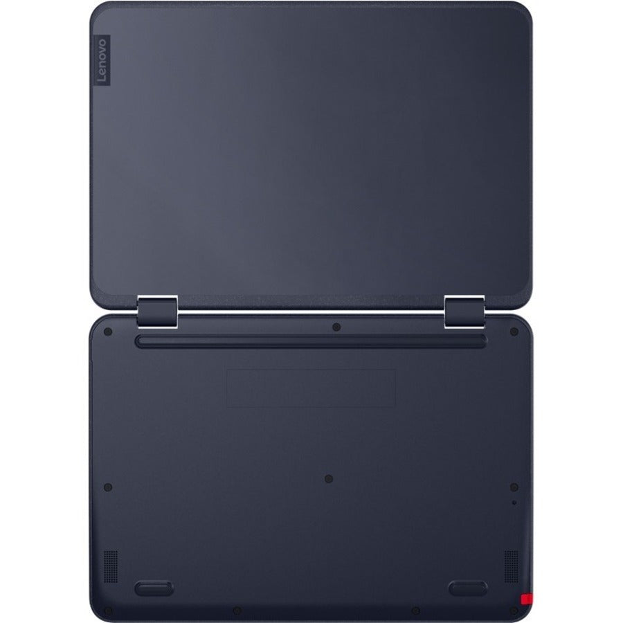 Ordinateur portable convertible 2 en 1 à écran tactile Lenovo 500w Gen 3 82J3001AUS 11,6" - HD - 1366 x 768 - Intel Celeron N5100 Quad-core (4 Core) 1,10 GHz - 4 Go de RAM totale - 4 Go de mémoire embarquée - 128 Go de SSD - Bleu abysse 82J3001AUS