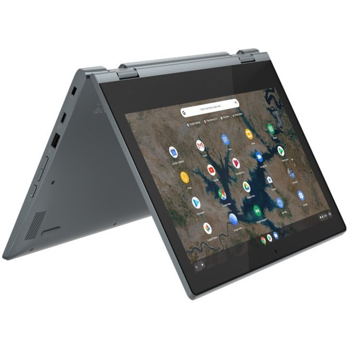 Lenovo IdeaPad Flex 3 CB 11IGL05 82BB0038CF Ordinateur portable convertible 2 en 1 à écran tactile 11,6" - HD - 1366 x 768 - Intel Celeron N4000 Dual-core (2 cœurs) 1,10 GHz - 4 Go de RAM totale - 64 Go de mémoire flash - Bleu abysse 82BB0038CF