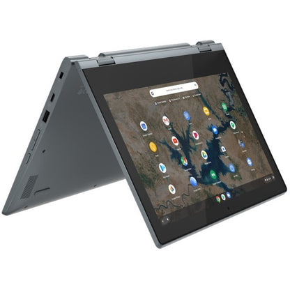 Lenovo IdeaPad Flex 3 CB 11IGL05 82BB0038CF Ordinateur portable convertible 2 en 1 à écran tactile 11,6" - HD - 1366 x 768 - Intel Celeron N4000 Dual-core (2 cœurs) 1,10 GHz - 4 Go de RAM totale - 64 Go de mémoire flash - Bleu abysse 82BB0038CF