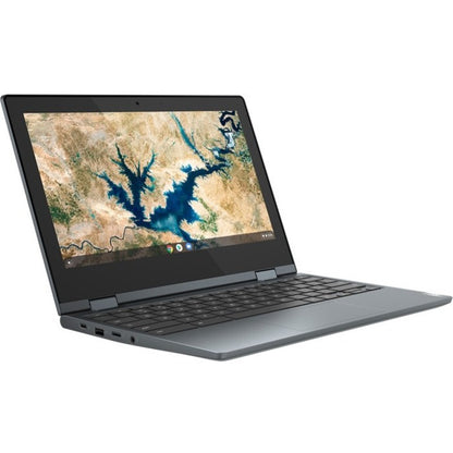 Lenovo IdeaPad Flex 3 CB 11IGL05 82BB0038CF Ordinateur portable convertible 2 en 1 à écran tactile 11,6" - HD - 1366 x 768 - Intel Celeron N4000 Dual-core (2 cœurs) 1,10 GHz - 4 Go de RAM totale - 64 Go de mémoire flash - Bleu abysse 82BB0038CF