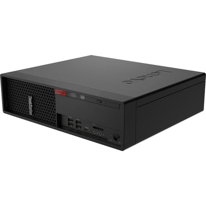 Lenovo ThinkStation P330 30C7000NUS Workstation - 1 x Intel Xeon Quad-core (4 Core) E-2134 3.50 GHz - 16 GB DDR4 SDRAM RAM - 512 GB SSD - Small Form Factor - Raven Black 30C7000NUS
