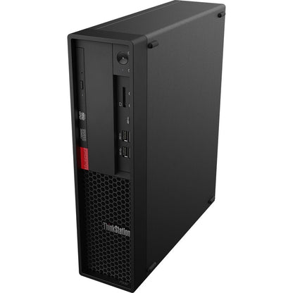 Lenovo ThinkStation P330 30C7000NUS Workstation - 1 x Intel Xeon Quad-core (4 Core) E-2134 3.50 GHz - 16 GB DDR4 SDRAM RAM - 512 GB SSD - Small Form Factor - Raven Black 30C7000NUS