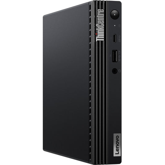 Ordinateur de bureau Lenovo ThinkCentre M80q 11DN0032US - Intel Core i5 10e génération i5-10500T Hexa-core (6 cœurs) 2,30 GHz - 8 Go de RAM DDR4 SDRAM - SSD 512 Go - Tiny - Raven Black 11DN0032US