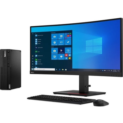 Ordinateur de bureau Lenovo ThinkCentre M70s Gen 3 11T8004CUS - Intel Core i5 12e génération i5-12400 Hexa-core (6 cœurs) 2,50 GHz - 16 Go de RAM DDR4 SDRAM - 256 Go de SSD M.2 PCI Express NVMe 4.0 x4 - Petit facteur de forme - Noir 11T8004CUS