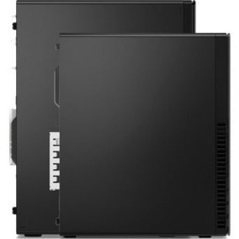 Ordinateur de bureau Lenovo ThinkCentre M70s Gen 3 11T8004CUS - Intel Core i5 12e génération i5-12400 Hexa-core (6 cœurs) 2,50 GHz - 16 Go de RAM DDR4 SDRAM - 256 Go de SSD M.2 PCI Express NVMe 4.0 x4 - Petit facteur de forme - Noir 11T8004CUS
