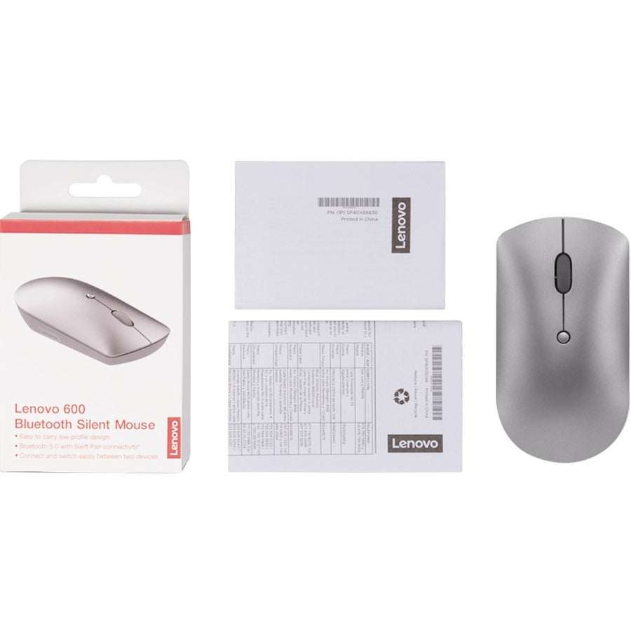 Souris silencieuse Bluetooth Lenovo 600 GY50X88832