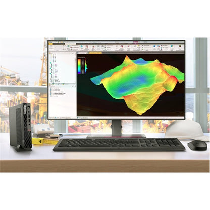 Lenovo ThinkStation P360 30FA001XCA Workstation - 1 x Intel Core i5 Hexa-core (6 Core) i5-12500T 12th Gen 2 GHz - 16 GB DDR5 SDRAM RAM - 512 GB SSD - Tiny - Black 30FA001XCA