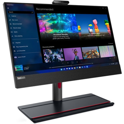 Ordinateur tout-en-un Lenovo ThinkCentre M90a Gen 3 Pro 11VA004LUS - Intel Core i5 12e génération i5-12500 Hexa-core (6 cœurs) 3 GHz - 16 Go RAM DDR4 SDRAM - 512 Go SSD M.2 PCI Express NVMe 4.0 x4 - 23,8" Full HD 1920 x 1080 - Bureau - Noir 11VA004LUS