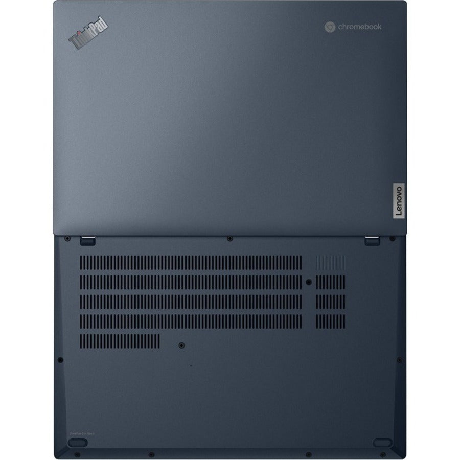 Lenovo ThinkPad C14 Gen 1 21C9000HCZ Chromebook 14" - Full HD - 1920 x 1080 - Intel Core i5 12e génération i5-1245U Deca-core (10 cœurs) 3,30 GHz - 8 Go de RAM totale - SSD 256 Go - Bleu abysse 21C9000HCZ