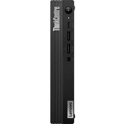 Ordinateur de bureau Lenovo ThinkCentre M90q Gen 3 11U5005EUS - Intel Core i5 12e génération i5-12500 Hexa-core (6 cœurs) 3 GHz - 16 Go RAM DDR5 SDRAM - 256 Go SSD M.2 PCI Express NVMe 4.0 x4 - Minuscule - Noir 11U5005EUS