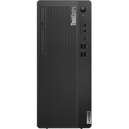 Ordinateur de bureau Lenovo ThinkCentre M80t Gen 3 11TE0006US - Intel Core i7 12e génération i7-12700 Dodeca-core (12 cœurs) 2,10 GHz - 16 Go RAM DDR5 SDRAM - 256 Go SSD M.2 PCI Express NVMe 4.0 - Tour - Noir corbeau 11TE0006US
