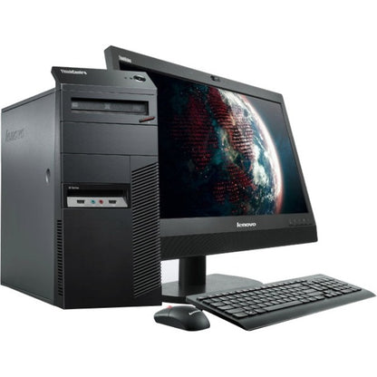 Ordinateur de bureau Lenovo ThinkCentre M92p 3228A1F - Intel Core i7 3e génération i7-3770 3,40 GHz - 4 Go RAM DDR3 SDRAM - Disque dur 500 Go - Tour - Noir professionnel 3228A1F