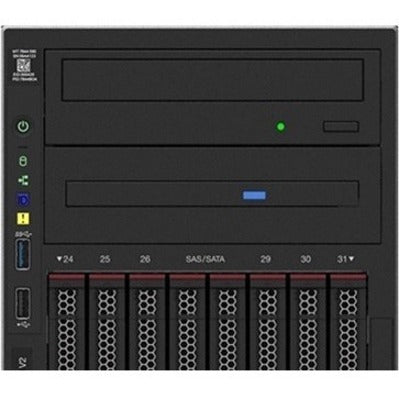Lenovo ThinkSystem ST650 V2 7Z74A02KNA 4U Tower Server - 1 x Intel Xeon Silver 4309Y 2.80 GHz - 16 GB RAM - Serial ATA/600 Controller 7Z74A02KNA