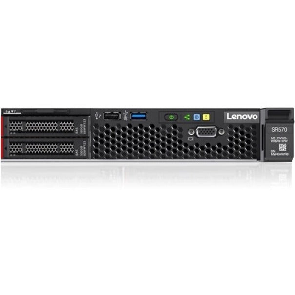 Lenovo ThinkSystem SR570 7Y03A090NA 1U Rack Server - 2 x Intel Xeon - 16 GB RAM - Serial ATA/600 Controller 7Y03A090NA