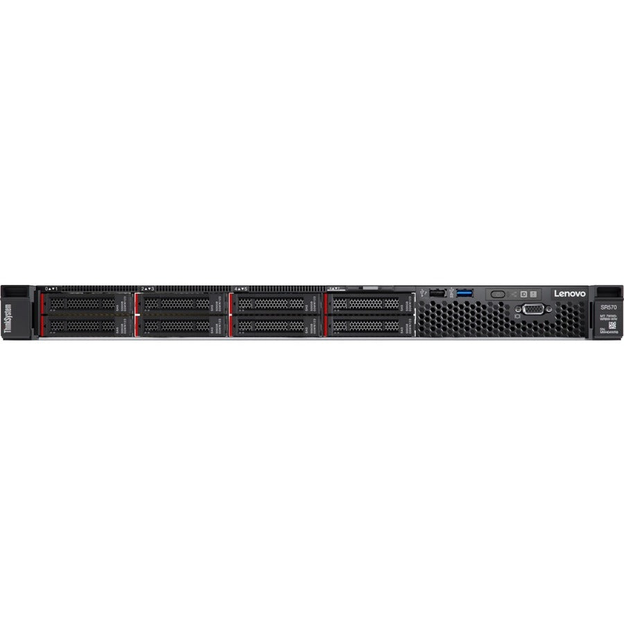 Lenovo ThinkSystem SR570 7Y03A090NA 1U Rack Server - 2 x Intel Xeon - 16 GB RAM - Serial ATA/600 Controller 7Y03A090NA