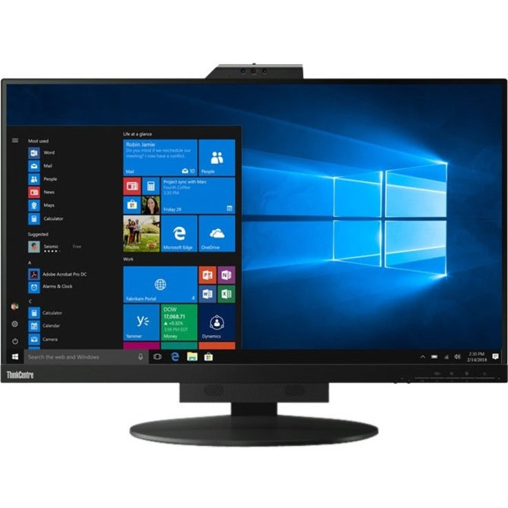 Moniteur LCD WLED WQHD 27" Lenovo ThinkCentre TIO27 - 16:9 - Noir 11JHRAR1US