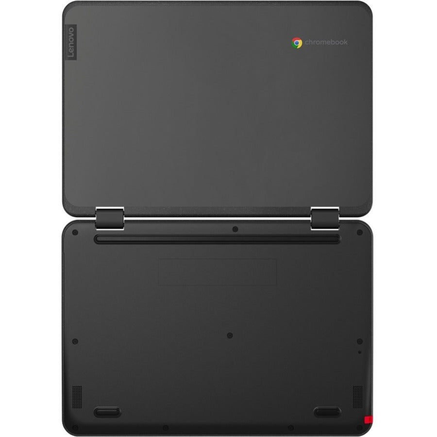 Lenovo 500e Chromebook Gen 3 82JB0001US Chromebook 2 en 1 convertible à écran tactile 11,6" - HD - 1366 x 768 - Intel Celeron N5100 Quad-core (4 Core) 1,10 GHz - 4 Go de RAM totale - 32 Go de mémoire flash - Gris 82JB0001US