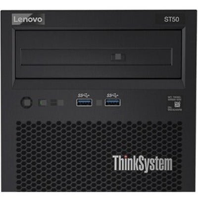 Lenovo ThinkSystem ST50 7Y48A04MNA 4U Tower Server - 1 x Intel Celeron G4900 3.10 GHz - 8 GB RAM - Serial ATA/600 Controller 7Y48A04MNA