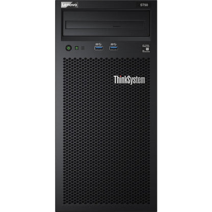 Lenovo ThinkSystem ST50 7Y48A04MNA 4U Tower Server - 1 x Intel Celeron G4900 3.10 GHz - 8 GB RAM - Serial ATA/600 Controller 7Y48A04MNA