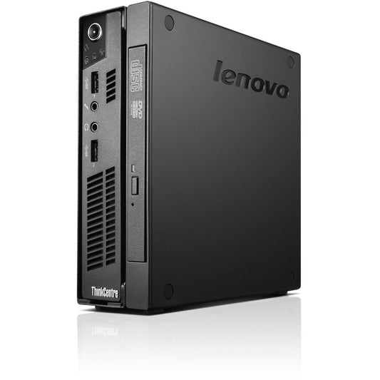 Ordinateur de bureau Lenovo ThinkCentre M92p 2121D6U - Intel Core i5 3e génération i5-3470T Dual-core (2 cœurs) 2,90 GHz - 4 Go de RAM DDR3 SDRAM - Disque dur 500 Go - Ultra petit - Business Noir 2121D6U