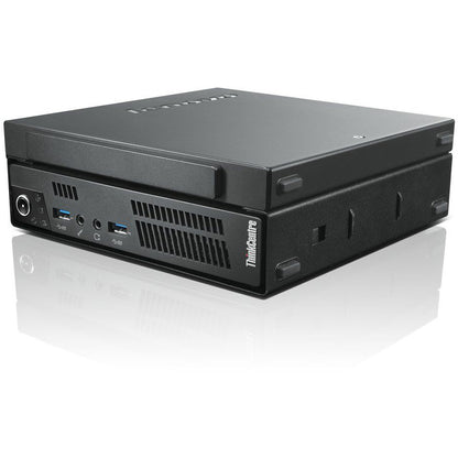 Ordinateur de bureau Lenovo ThinkCentre M92p 2121D6U - Intel Core i5 3e génération i5-3470T Dual-core (2 cœurs) 2,90 GHz - 4 Go de RAM DDR3 SDRAM - Disque dur 500 Go - Ultra petit - Business Noir 2121D6U