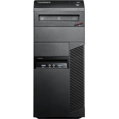 Ordinateur de bureau Lenovo ThinkCentre M93p 10A7003QCA - Intel Core i5 4e génération i5-4590 Quad-core (4 cœurs) 3,30 GHz - 4 Go de RAM DDR3 SDRAM - Disque dur 500 Go - Mini-tour - Noir professionnel 10A7003QCA