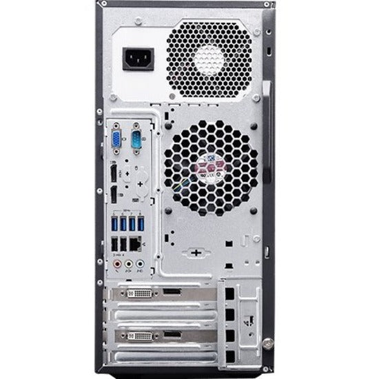 Ordinateur de bureau Lenovo ThinkCentre M93p 10A7003QCA - Intel Core i5 4e génération i5-4590 Quad-core (4 cœurs) 3,30 GHz - 4 Go de RAM DDR3 SDRAM - Disque dur 500 Go - Mini-tour - Noir professionnel 10A7003QCA