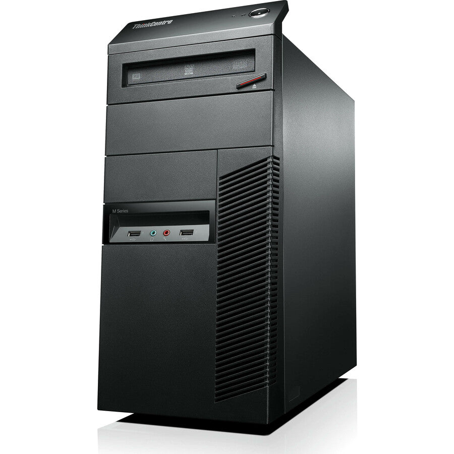Ordinateur de bureau Lenovo ThinkCentre M92p 2992E4F - Intel Core i5 3e génération i5-3570 Quad-core (4 cœurs) 3,40 GHz - 4 Go de RAM DDR3 SDRAM - Disque dur 500 Go - Tour - Noir professionnel 2992E4F
