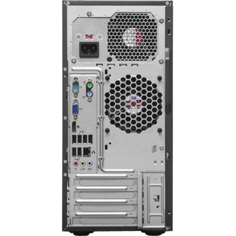 Ordinateur de bureau Lenovo ThinkCentre M92p 2992E4F - Intel Core i5 3e génération i5-3570 Quad-core (4 cœurs) 3,40 GHz - 4 Go de RAM DDR3 SDRAM - Disque dur 500 Go - Tour - Noir professionnel 2992E4F