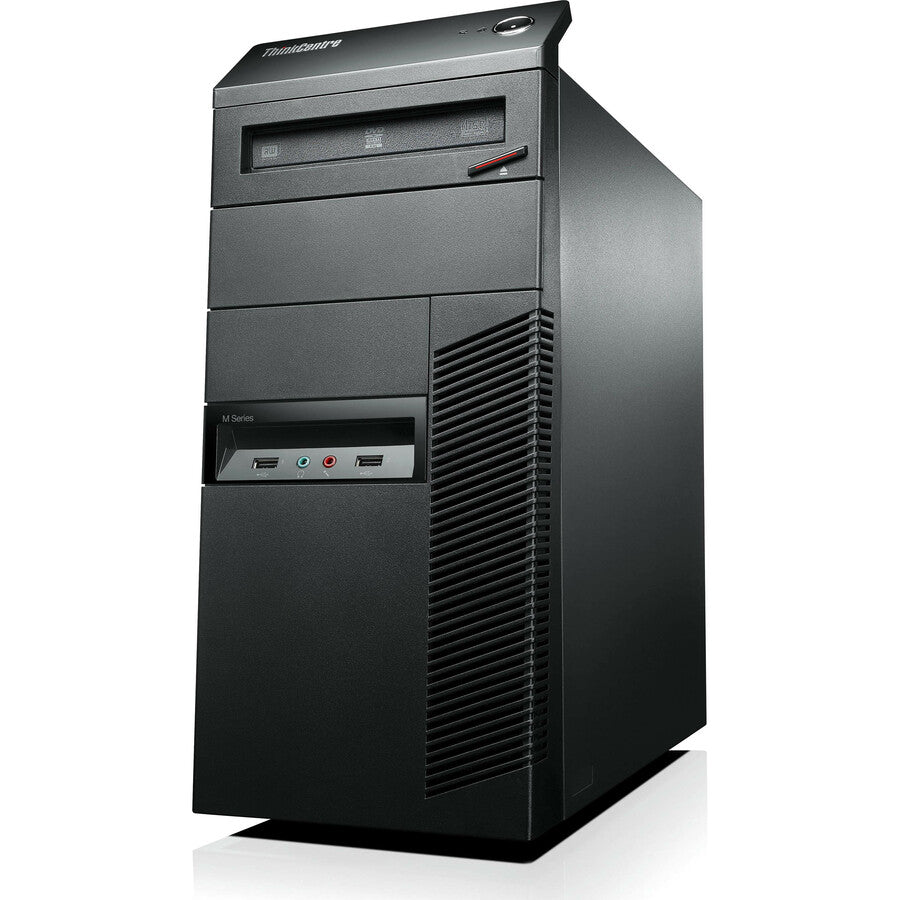Ordinateur de bureau Lenovo ThinkCentre M92p 2992E4F - Intel Core i5 3e génération i5-3570 Quad-core (4 cœurs) 3,40 GHz - 4 Go de RAM DDR3 SDRAM - Disque dur 500 Go - Tour - Noir professionnel 2992E4F