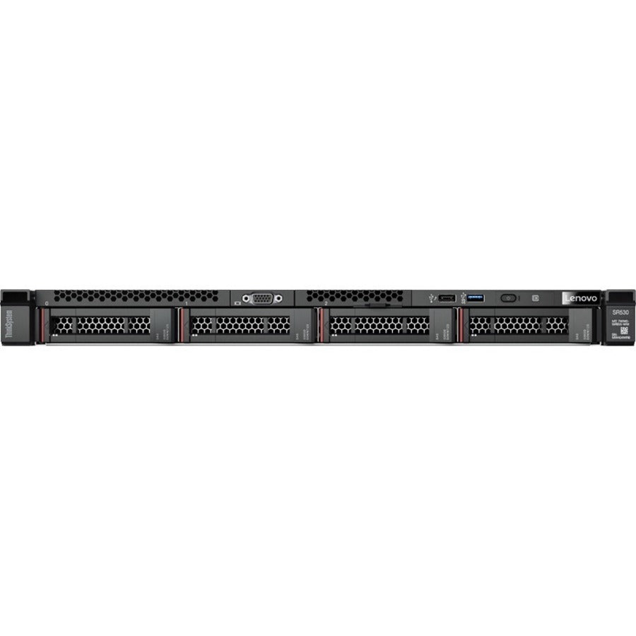 Lenovo ThinkSystem SR530 7X08A0A3NA 1U Rack Server - 1 x Intel Xeon Silver 4208 2.10 GHz - 16 GB RAM - 12Gb/s SAS, Serial ATA/600 Controller 7X08A0A3NA