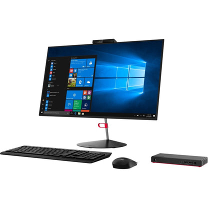 Ordinateur de bureau Lenovo ThinkCentre M90n-1 11AM001QUS - Intel Celeron 4205U Dual-core (2 Core) 1,80 GHz - 4 Go RAM DDR4 SDRAM - 256 Go NVMe M.2 PCI Express PCI Express NVMe 3.0 x4 SSD - Nano - Noir 11AM001QUS