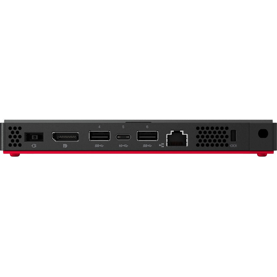 Ordinateur de bureau Lenovo ThinkCentre M90n-1 11AM001QUS - Intel Celeron 4205U Dual-core (2 Core) 1,80 GHz - 4 Go RAM DDR4 SDRAM - 256 Go NVMe M.2 PCI Express PCI Express NVMe 3.0 x4 SSD - Nano - Noir 11AM001QUS