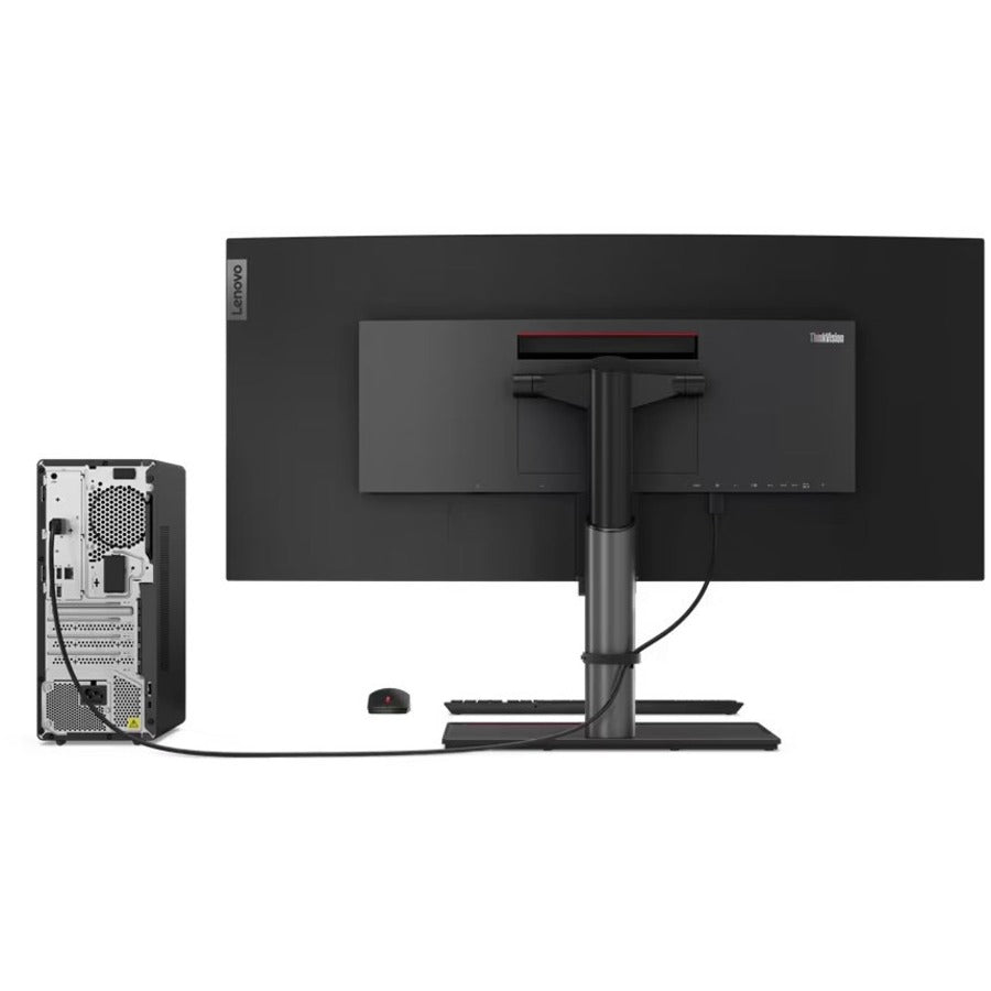 Ordinateur de bureau Lenovo ThinkCentre M80t Gen 3 11TE0001CA - Intel Core i9 12e génération i9-12900 Hexadéca-core (16 cœurs) 2,40 GHz - 16 Go RAM DDR5 SDRAM - 256 Go SSD M.2 PCI Express NVMe 4.0 - Tour - Noir corbeau 11TE0001CA