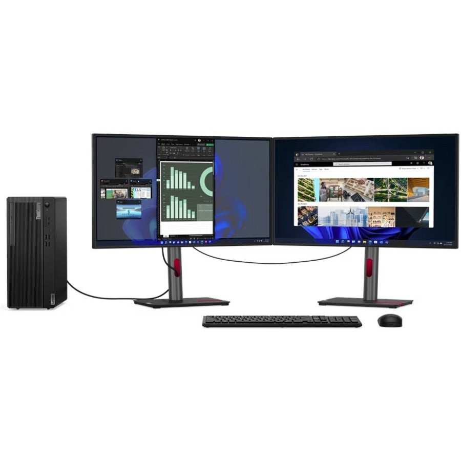 Ordinateur de bureau Lenovo ThinkCentre M80t Gen 3 11TE0003CA - Intel Core i7 12e génération i7-12700 Dodeca-core (12 cœurs) - 16 Go RAM DDR5 SDRAM - 512 Go SSD M.2 PCI Express NVMe 4.0 - Tour - Noir corbeau 11TE0003CA