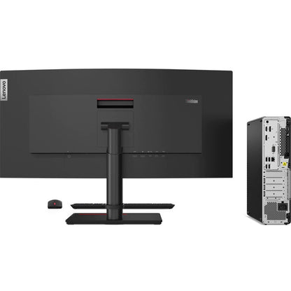 Ordinateur de bureau Lenovo ThinkCentre M80s 11CU0013US - Intel Core i7 10e génération i7-10700 Octa-core (8 cœurs) 2,90 GHz - 16 Go de RAM DDR4 SDRAM - 256 Go SSD - Petit facteur de forme - Noir 11CU0013US
