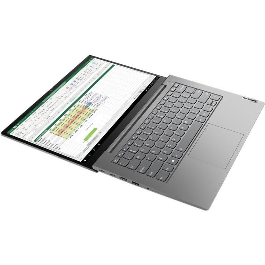 Ordinateur portable Lenovo ThinkBook 14 G2 ITL 20VD0032US 14" - Full HD - 1920 x 1080 - Intel Core i7 i7-1165G7 Quad-core (4 Core) 2.80 GHz - 8 Go de RAM totale - SSD 512 Go - Gris minéral 20VD0032US
