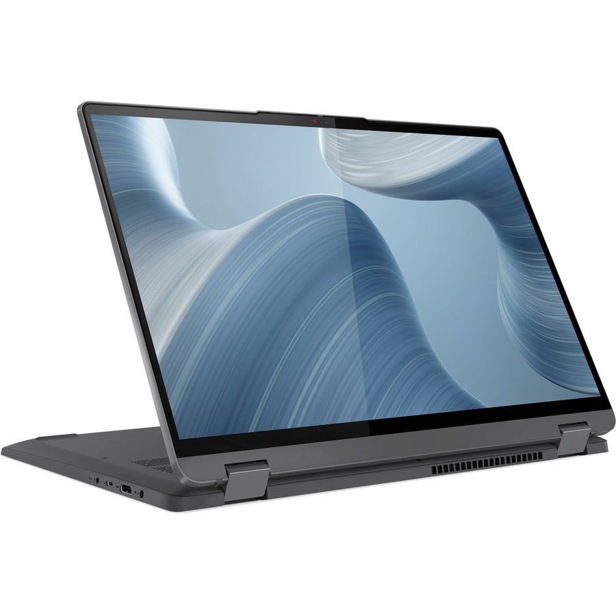 Lenovo IdeaPad Flex 5 16IAU7 82R9004HCC 14" Touchscreen Convertible 2 in 1 Notebook - WUXGA - 1920 x 1200 - AMD Ryzen 5 5500U Hexa-core (6 Core) 2.10 GHz - 8 GB Total RAM - 8 GB On-board Memory - 512 GB SSD - Storm Gray 82R9004HCC