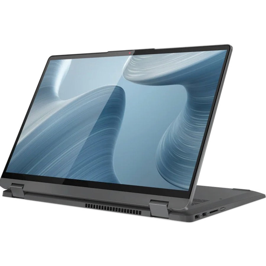 Lenovo IdeaPad Flex 5 16IAU7 82R9004HCC 14" Touchscreen Convertible 2 in 1 Notebook - WUXGA - 1920 x 1200 - AMD Ryzen 5 5500U Hexa-core (6 Core) 2.10 GHz - 8 GB Total RAM - 8 GB On-board Memory - 512 GB SSD - Storm Gray 82R9004HCC