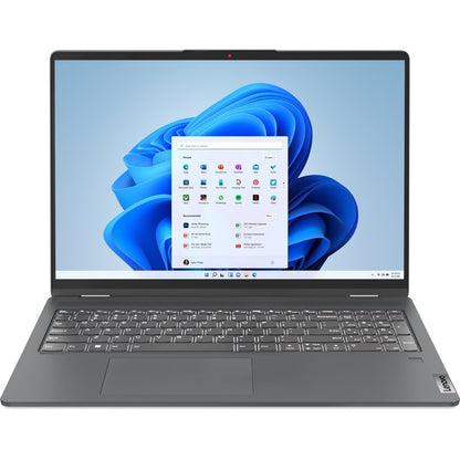 Lenovo IdeaPad Flex 5 16IAU7 82R9004HCC 14" Touchscreen Convertible 2 in 1 Notebook - WUXGA - 1920 x 1200 - AMD Ryzen 5 5500U Hexa-core (6 Core) 2.10 GHz - 8 GB Total RAM - 8 GB On-board Memory - 512 GB SSD - Storm Gray 82R9004HCC