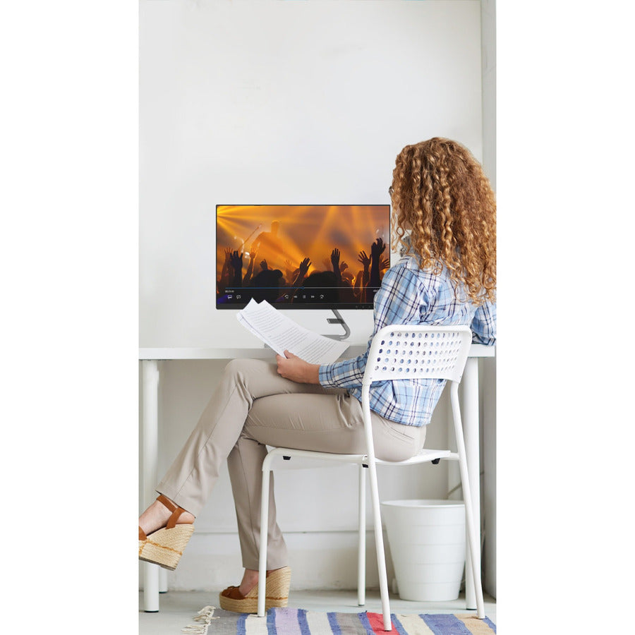 Moniteur LCD Lenovo Q24i-10 23,8" Full HD - 16:9 - Noir 65F3KCC3US