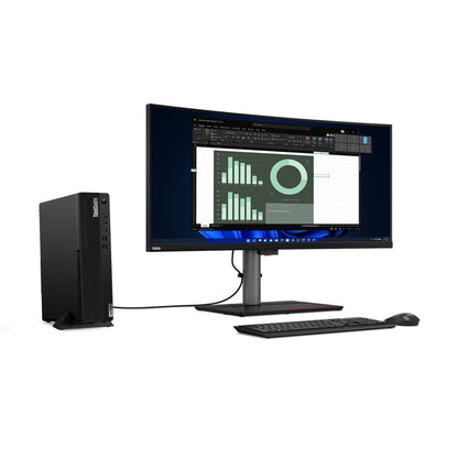 Ordinateur de bureau Lenovo ThinkCentre M80s Gen 3 11TG0021US - Intel Core i5 12e génération i5-12500 Hexa-core (6 cœurs) 3 GHz - 8 Go de RAM DDR5 SDRAM - Disque dur 1 To - Petit facteur de forme - Noir 11TG0021US