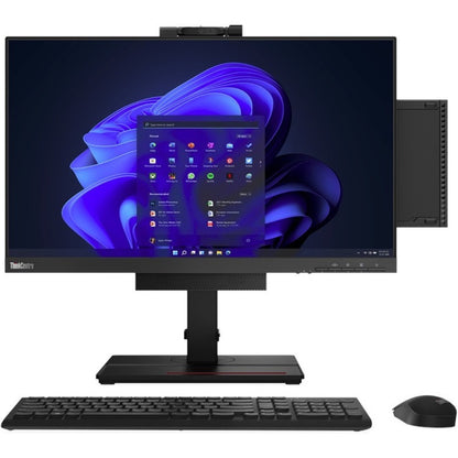 Ordinateur de bureau Lenovo ThinkCentre M70q Gen 3 11T300A9US - Intel Core i5 12e génération i5-12400T Hexa-core (6 cœurs) 1,80 GHz - 16 Go RAM DDR4 SDRAM - 256 Go NVMe M.2 PCI Express PCI Express NVMe 4.0 SSD - Minuscule - Noir 11T300A9US