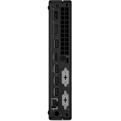 Ordinateur de bureau Lenovo ThinkCentre M70q Gen 3 11T300A9US - Intel Core i5 12e génération i5-12400T Hexa-core (6 cœurs) 1,80 GHz - 16 Go RAM DDR4 SDRAM - 256 Go NVMe M.2 PCI Express PCI Express NVMe 4.0 SSD - Minuscule - Noir 11T300A9US