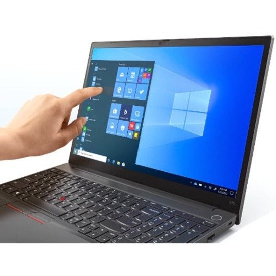 Ordinateur portable Lenovo ThinkPad E15 G2 20TD001GUS 15,6" à écran tactile - Full HD - 1920 x 1080 - Intel Core i7 i7-1165G7 Quad-core (4 Core) 2,80 GHz - 16 Go de RAM totale - SSD 512 Go - Noir brillant 20TD001GUS
