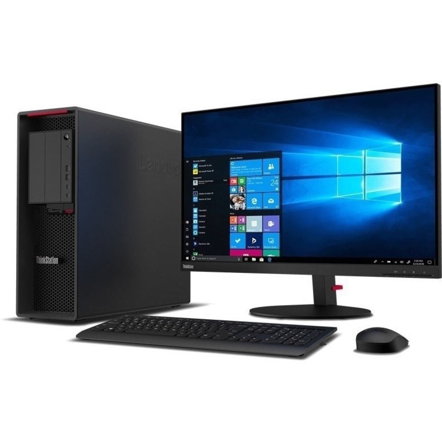Station de travail Lenovo ThinkStation P620 30E000UDCA - 1 x AMD Ryzen Threadripper PRO Dodeca-core (12 Core) 5945WX 4,10 GHz - 32 Go de RAM DDR4 SDRAM - 1 To SSD - Tour - Noir graphite 30E000UDCA