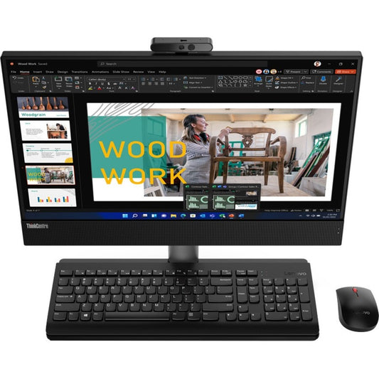 Ordinateur de bureau Lenovo ThinkCentre M70a Gen 3 11VL003VUS - Intel Core i5 12e génération i5-12400 Hexa-core (6 cœurs) 2,50 GHz - 8 Go de RAM DDR4 SDRAM - 256 Go de SSD M.2 PCI Express NVMe 4.0 x4 - Ordinateur de bureau - Noir 11VL003VUS