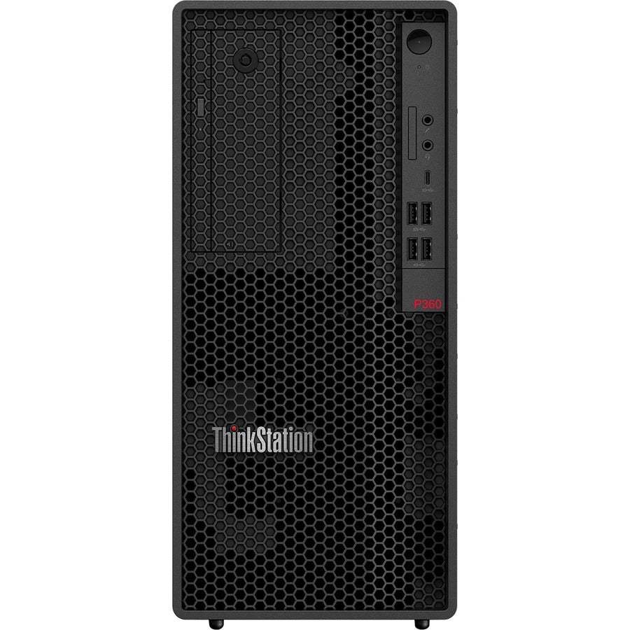 Lenovo ThinkStation P360 30FM0019US Workstation - 1 x Intel Core i9 Hexadeca-core (16 Core) i9-12900 12th Gen 2.40 GHz - 32 GB DDR5 SDRAM RAM - 1 TB SSD - Tower 30FM0019US